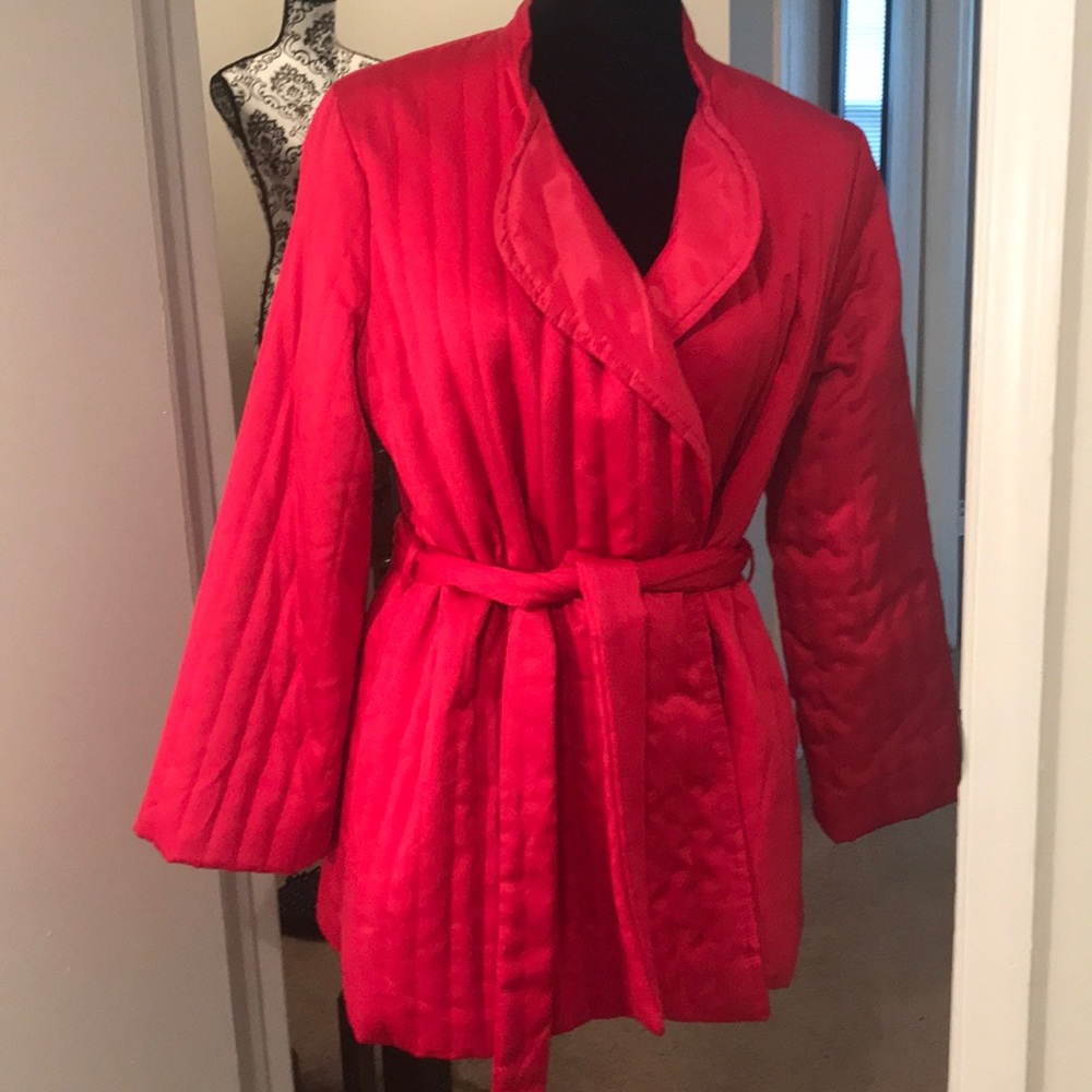 Vintage Quilted Belted Jacket by Character